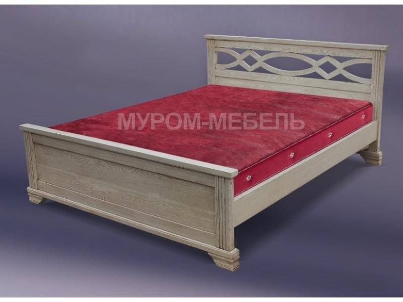 кровать лира из дуба в Кургане