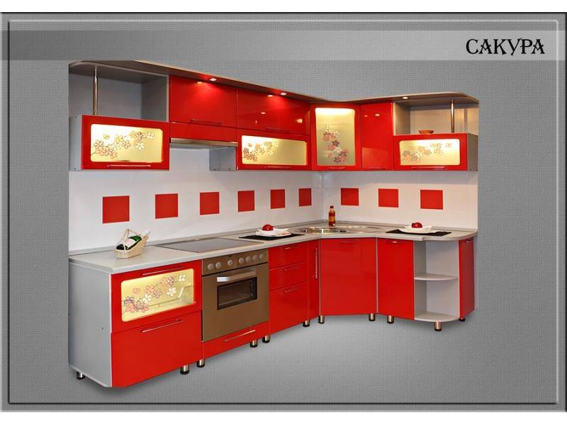 кухня угловая сакура в Кургане
