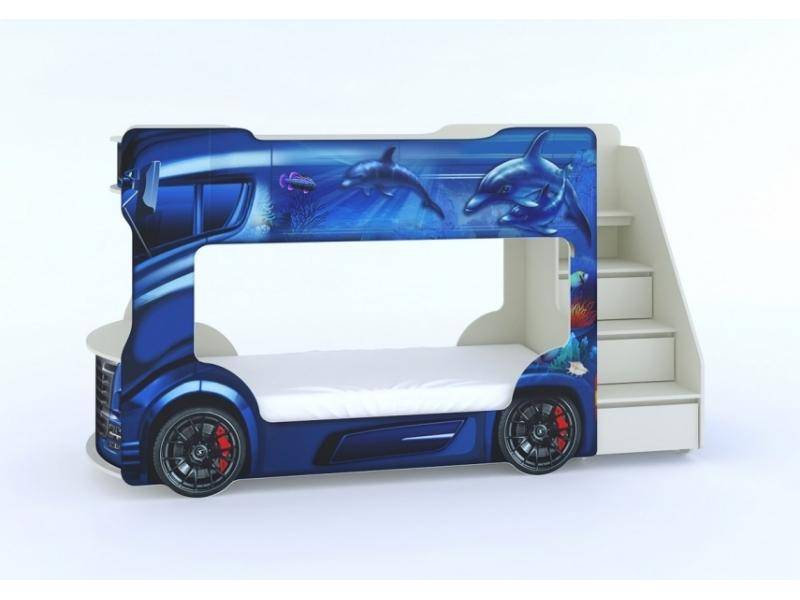 двухъярусная кровать автобус в Кургане