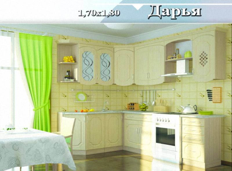 кухня угловая «дарья» в Кургане