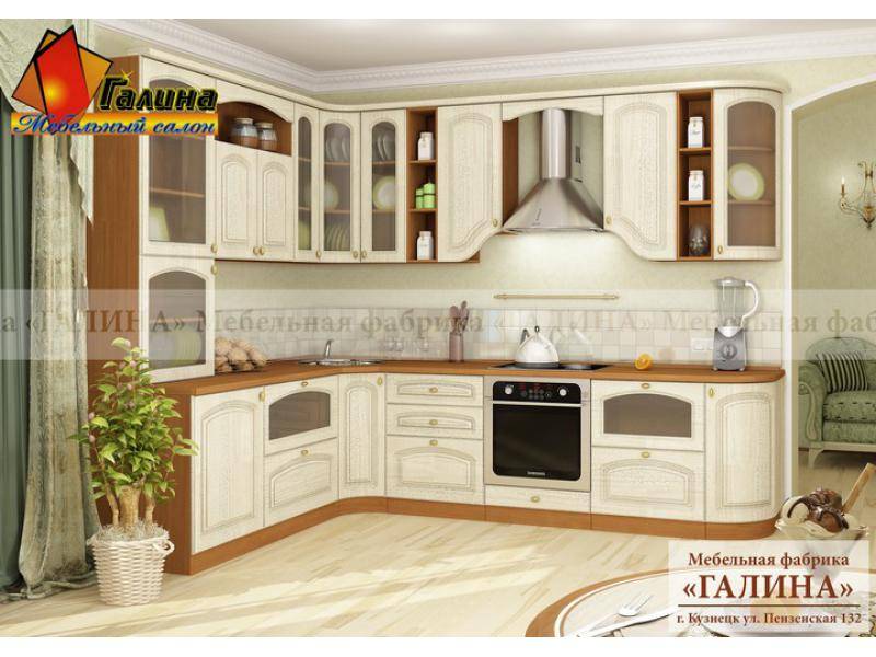 кухня угловая «лиана» в Кургане
