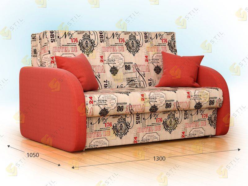 компактный диван-аккордеон бена 130 в Кургане