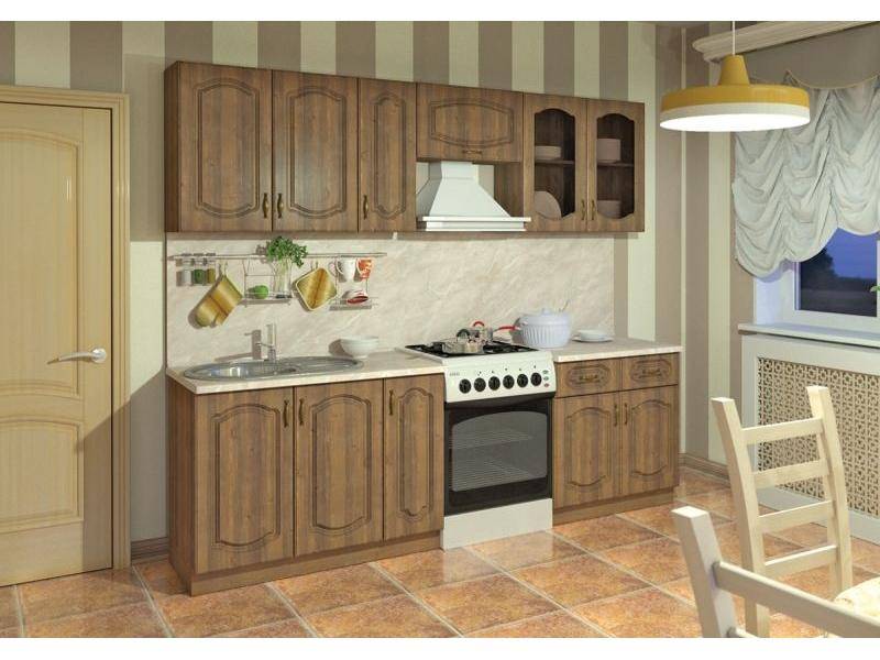 кухонный гарнитур прямой сильвия в Кургане