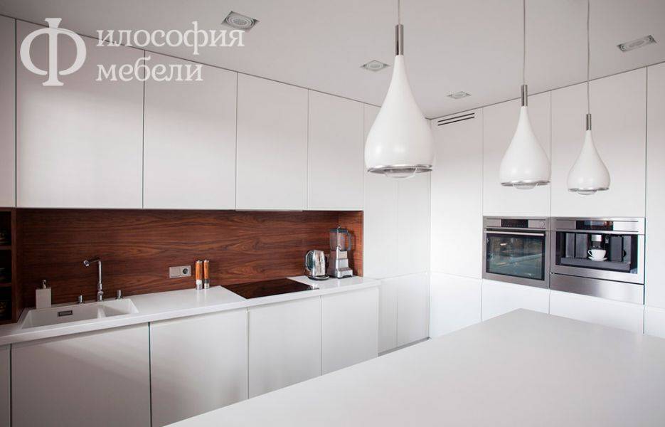 белая кухня №7 в Кургане