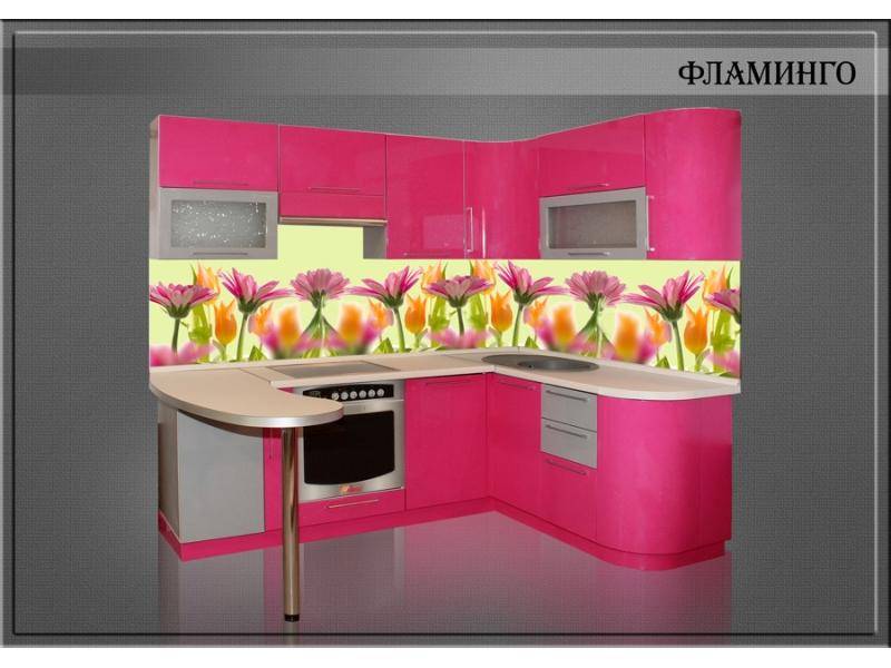 кухня угловая фламинго в Кургане