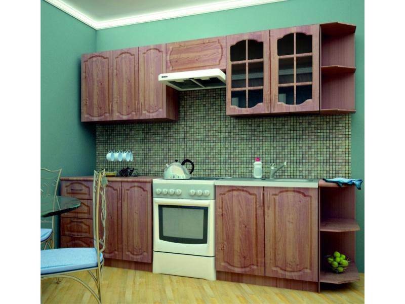 кухонный гарнитур прямой классика в Кургане