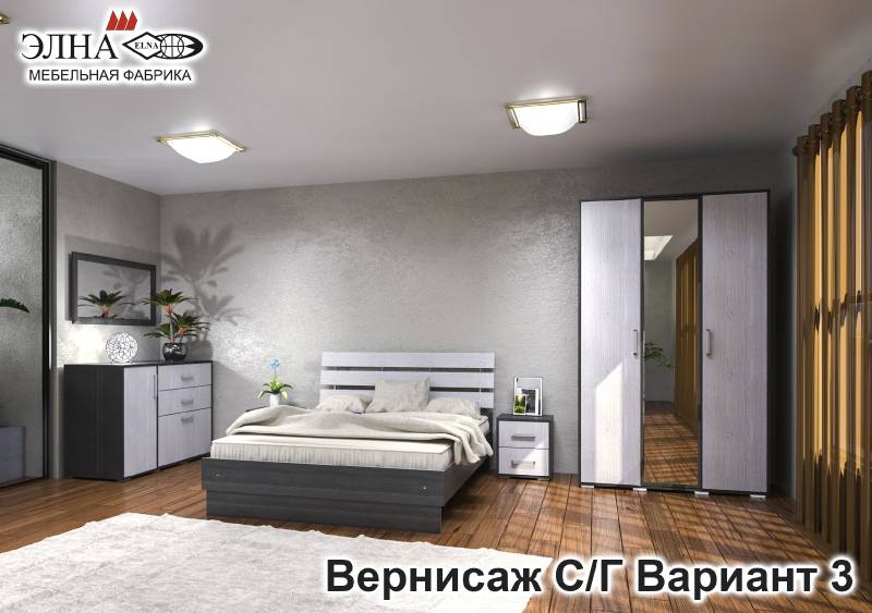 спальня вернисаж вариант 3 в Кургане