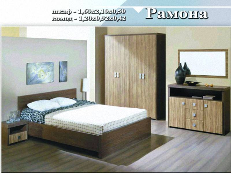 спальный гарнитур «рамона» в Кургане