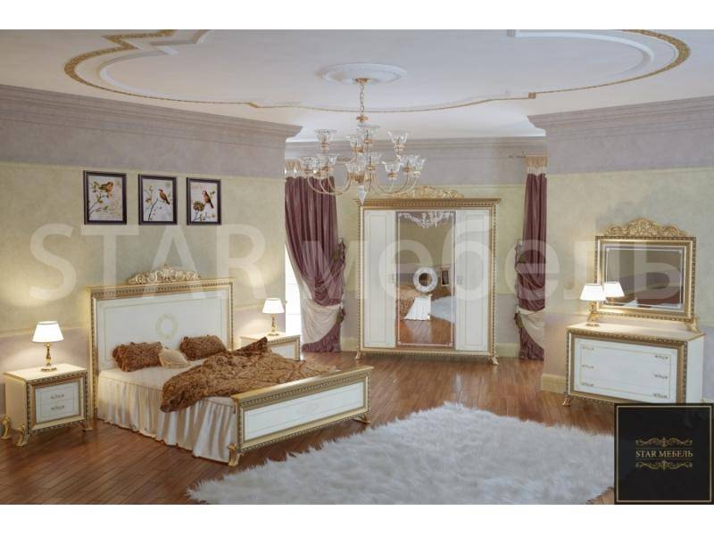 спальня luxe слоновая кость 22 в Кургане