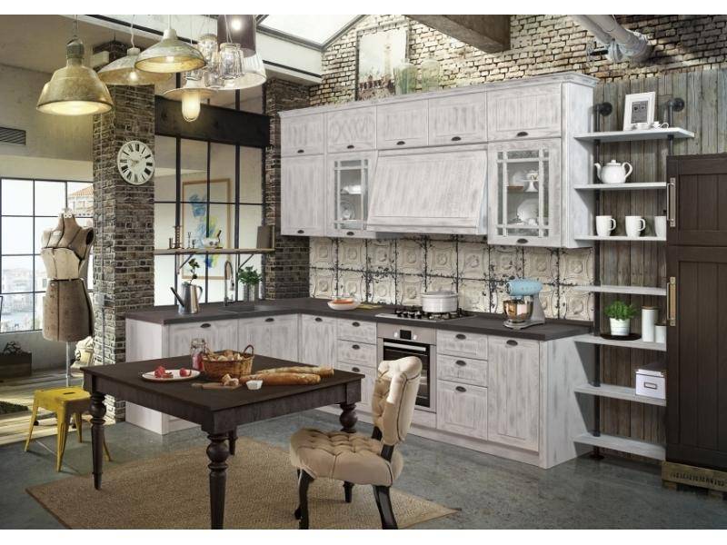 кухня угловая loft винтаж в Кургане