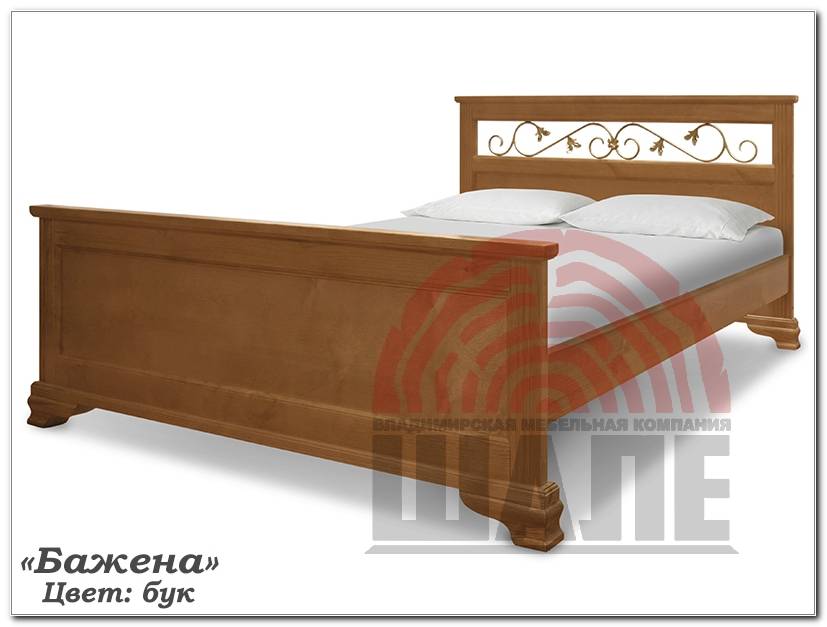 кровать бажена из дерева в Кургане