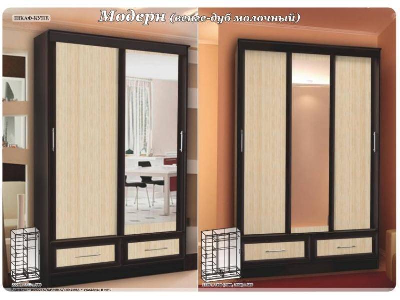 шкаф-купе модерн в Кургане
