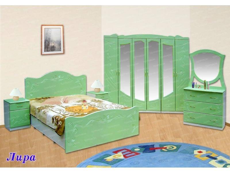 спальный гарнитур лира 3 в Кургане
