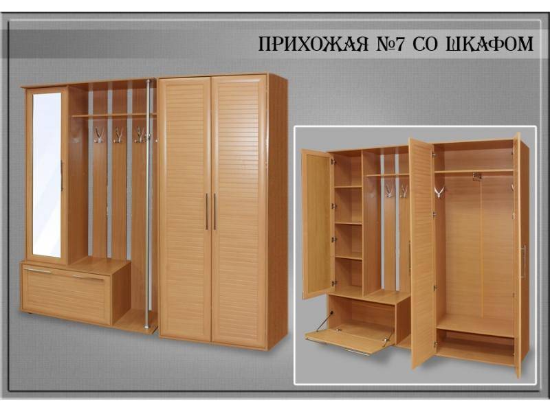 прихожая №7 со шкафом в Кургане