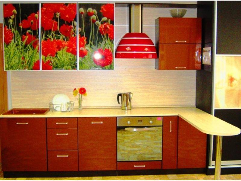 кухня прямая золушка мдф в Кургане