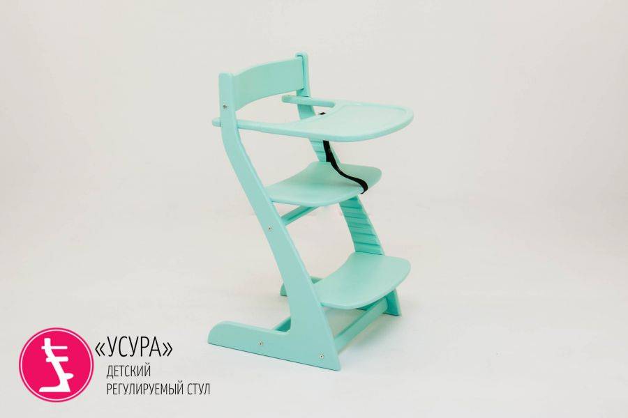 детский растущий регулируемый стул усура мятный в Кургане
