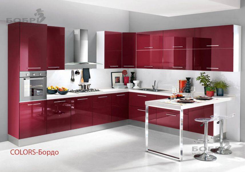 кухня colors пластик в Кургане