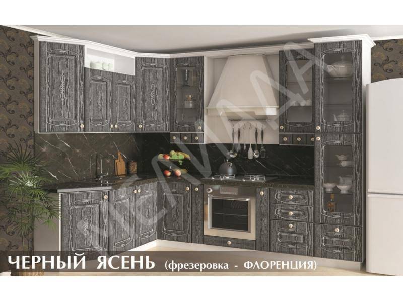кухня чёрный ясень в Кургане