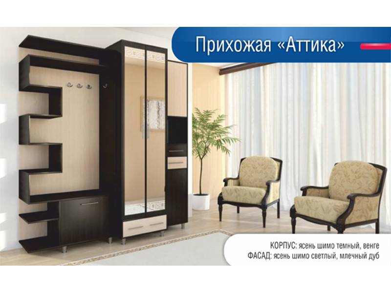 прихожая аттика в Кургане