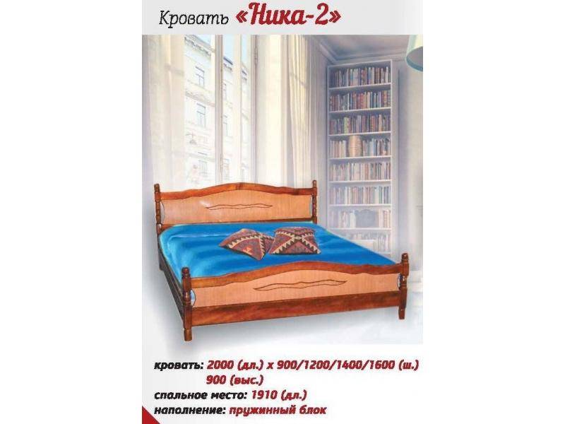 кровать двухспальная ника 2 в Кургане