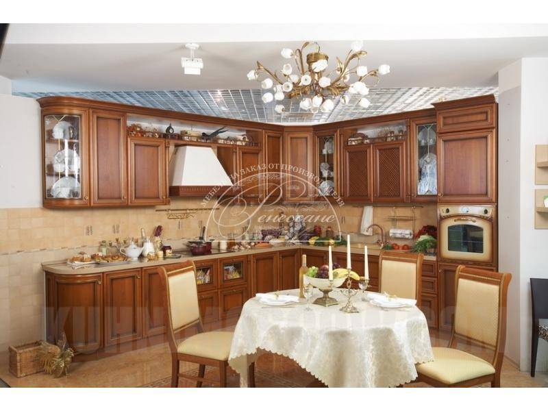кухня из массива 7 в Кургане