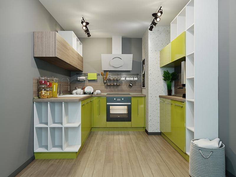 кухонный гарнитур для маленькой кухни оливия small в Кургане
