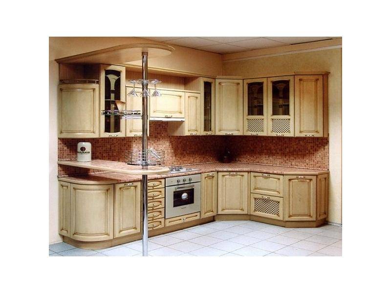 кухни с фасадами из массива 2 в Кургане