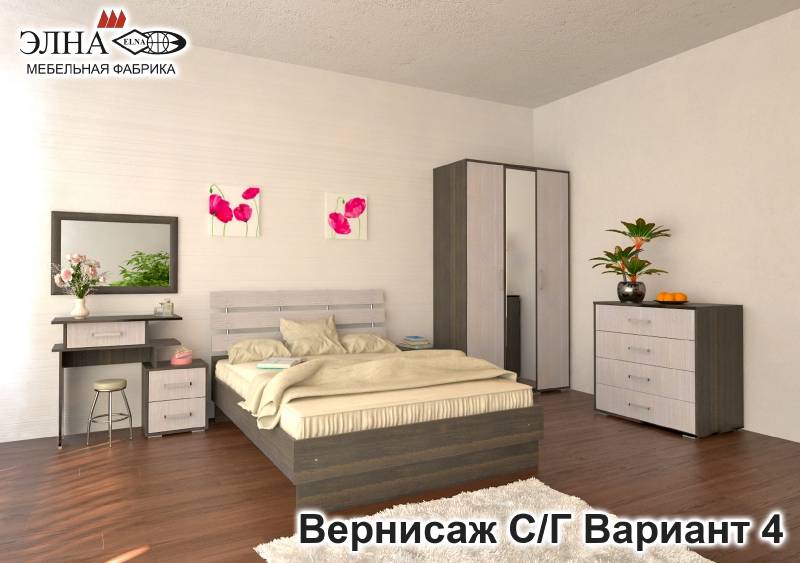 спальня вернисаж вариант 4 в Кургане