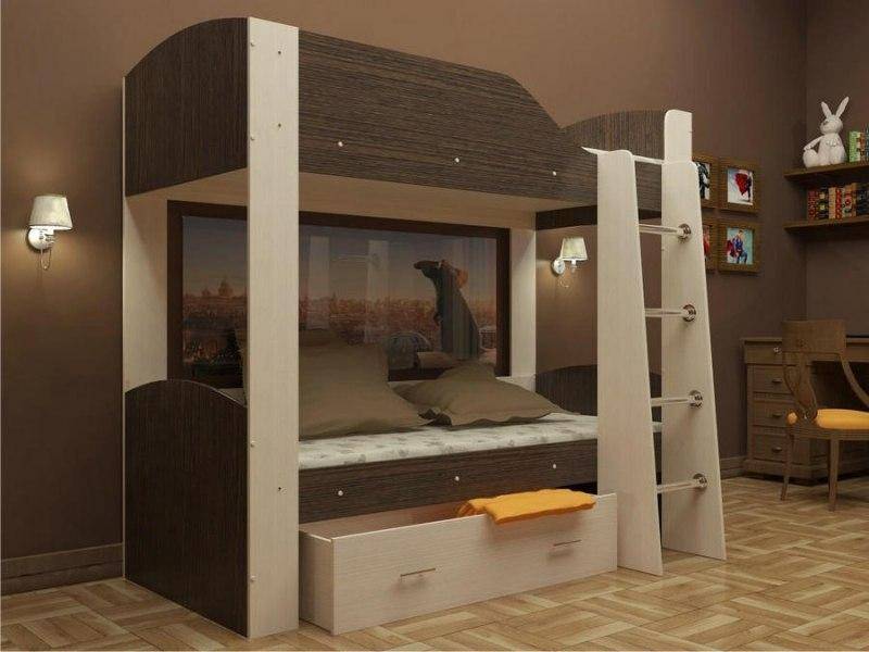двухъярусная кровать в Кургане