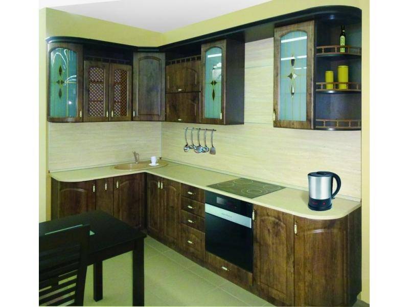 кухня угловая классика 4 в Кургане