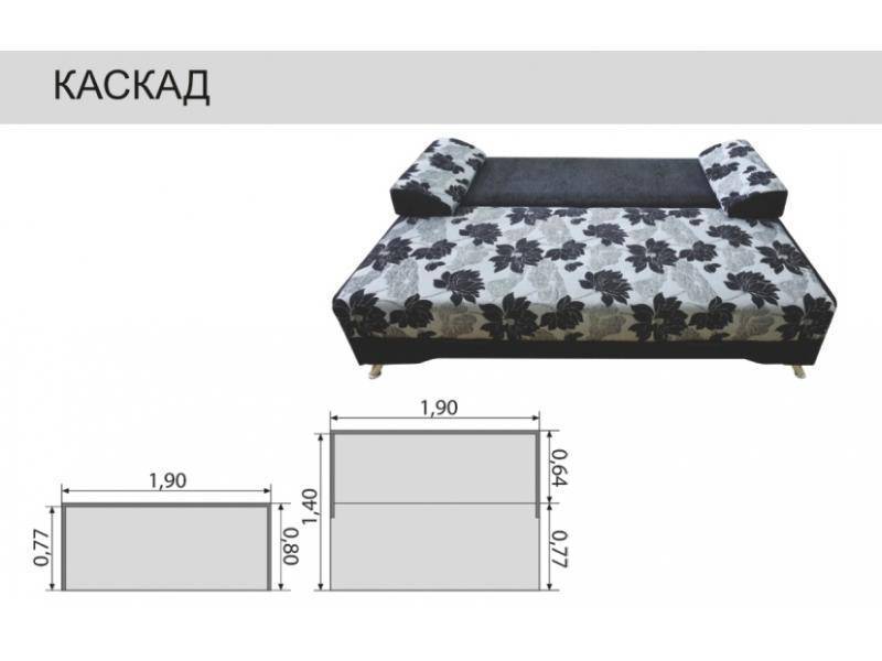 диван прямой каскад в Кургане