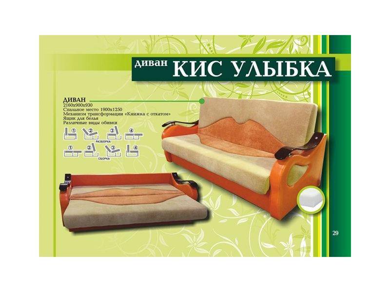 диван книжка кис улыбка в Кургане