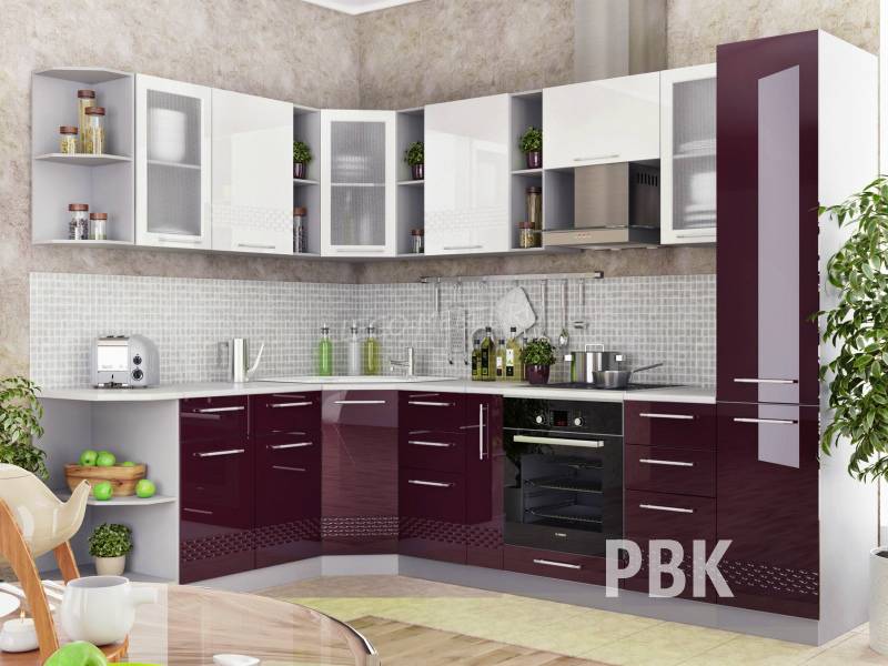 модульная кухня мдф капля в Кургане