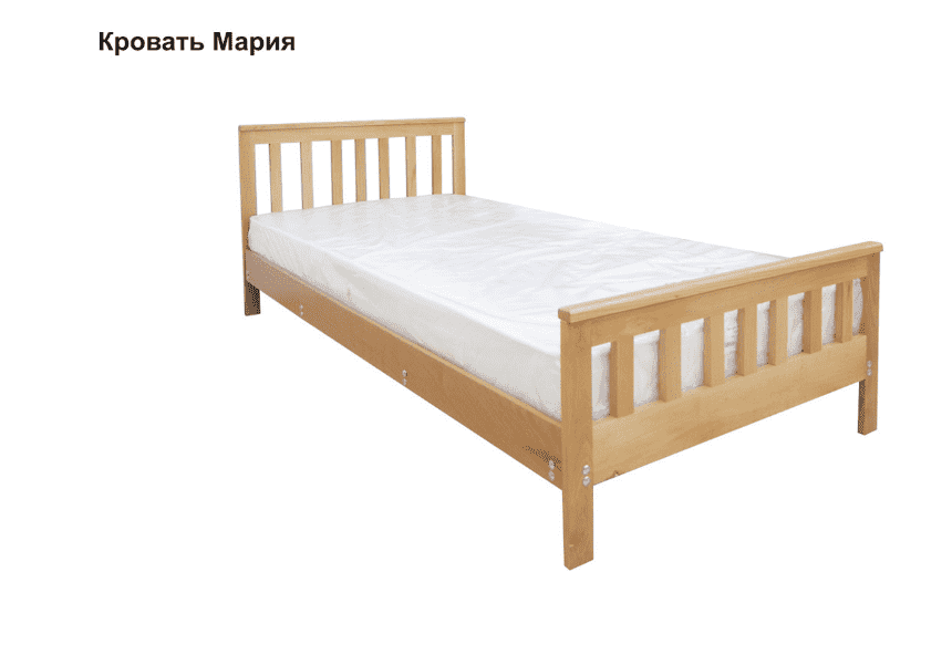 кровать мария из массива дерева в Кургане