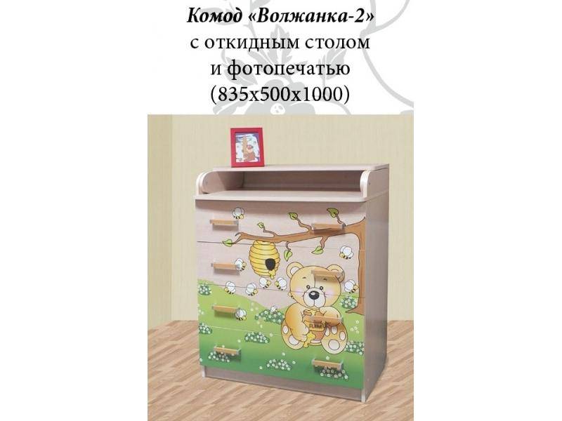 комод волжанка 2 с фотопечатью в Кургане