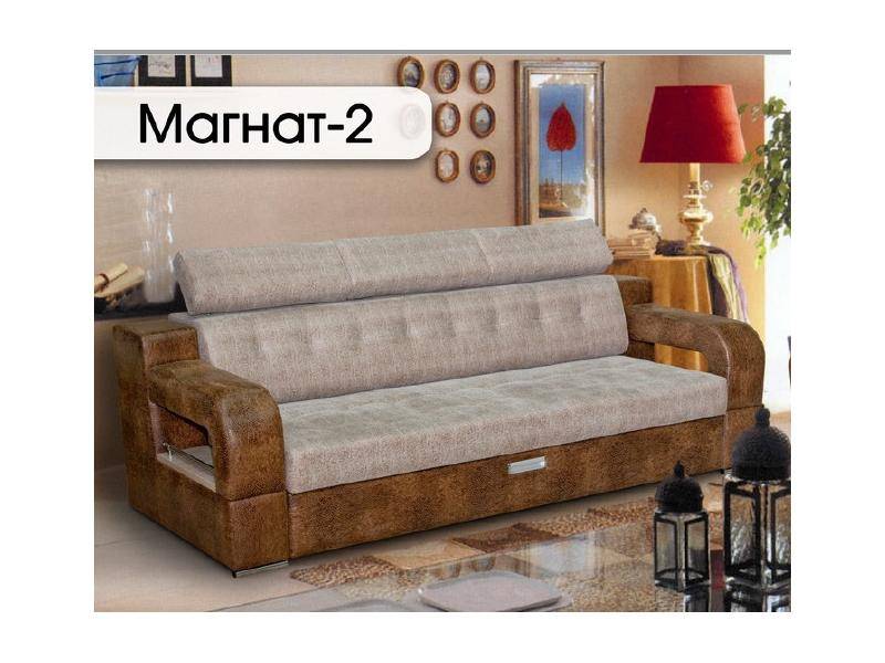 диван прямой магнат 2 в Кургане