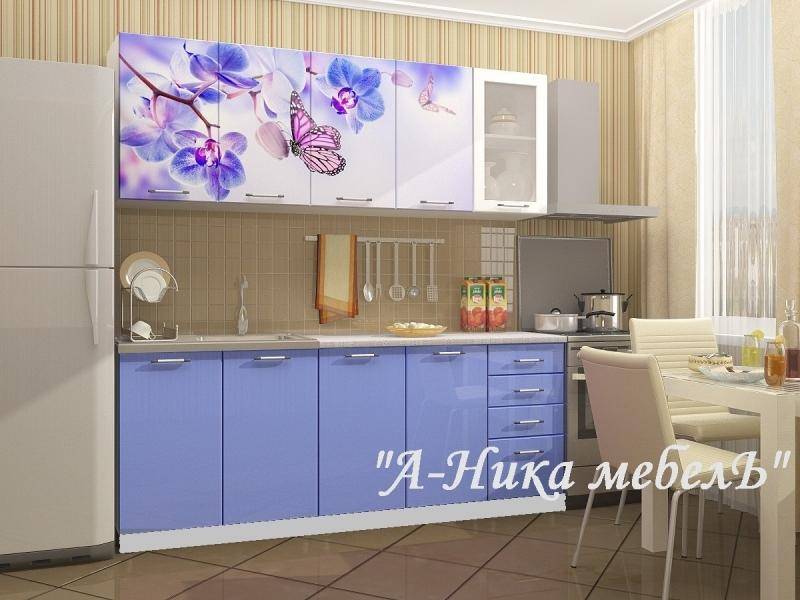 кухня прямая 1.6 метр аника 10 в Кургане