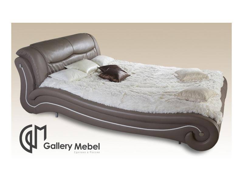 серая кровать letto gm 04 в Кургане