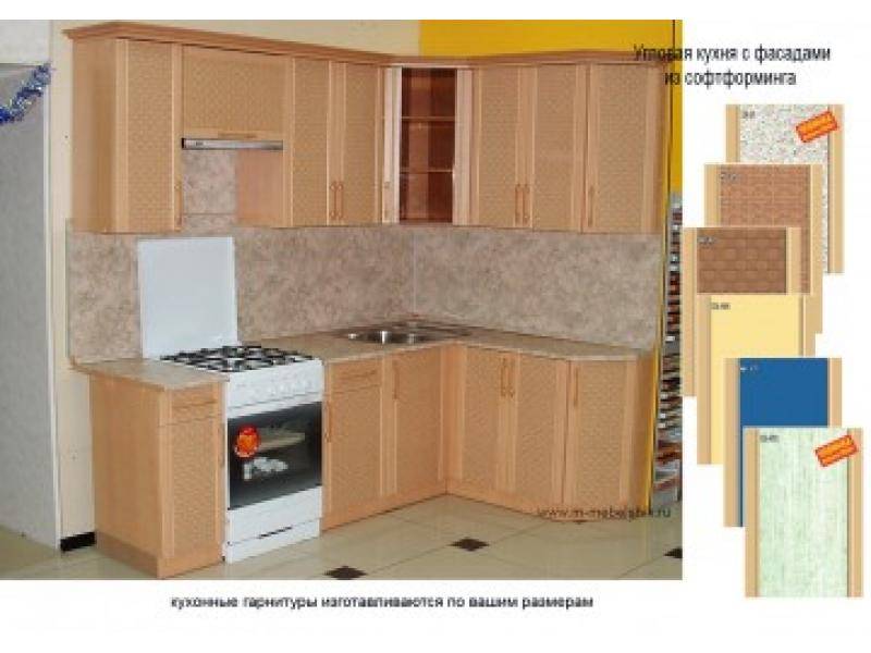 кухня из софтформинга в Кургане