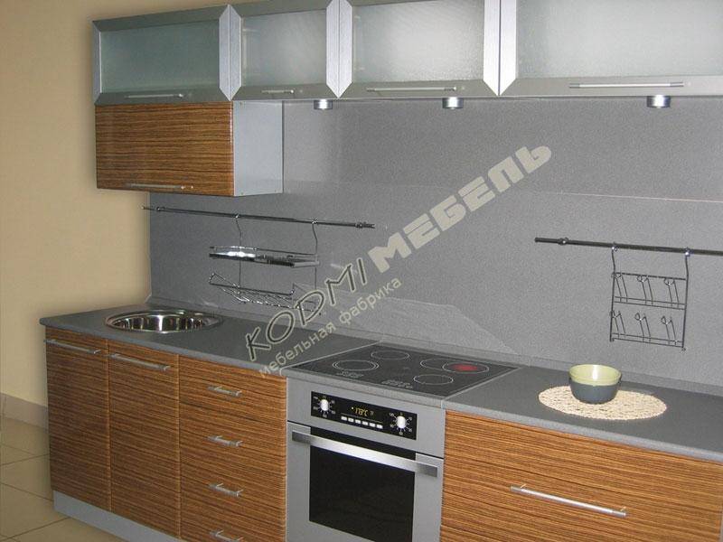 кухонный гарнитур прямой зебрано в Кургане