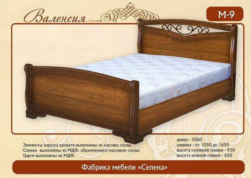 кровать «валенсия м-9» в Кургане