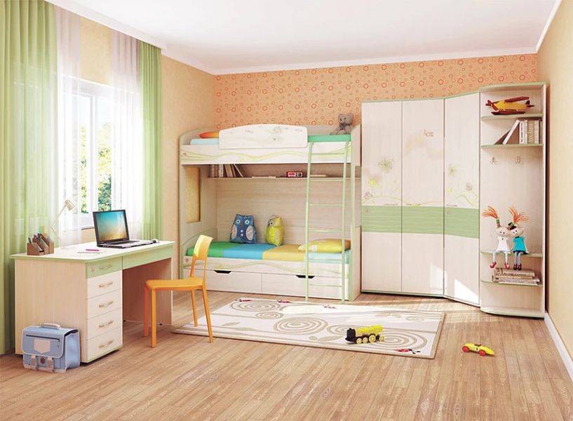светлая детская мебель 10 в Кургане