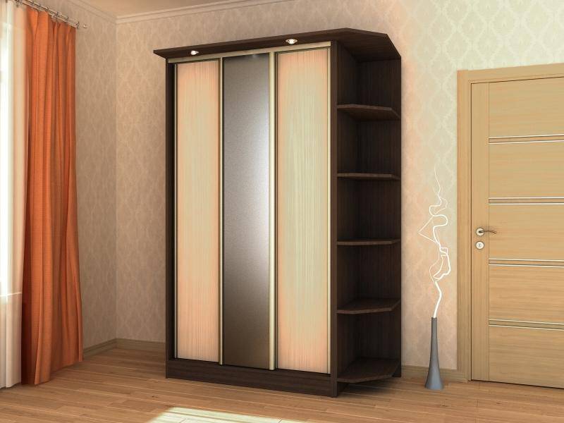 шкаф-купе с угловыми полками 1 в Кургане