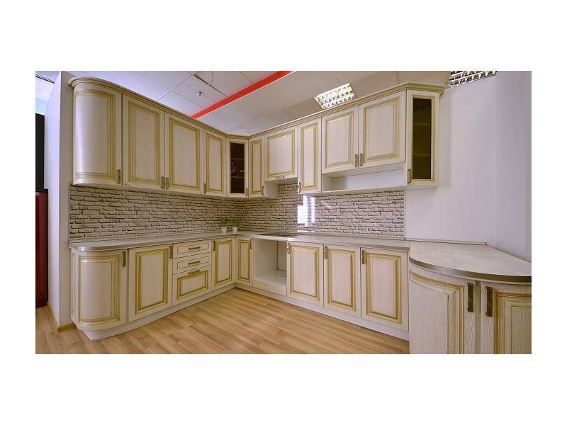 кухня мдф с фрезеровкой палермо в Кургане