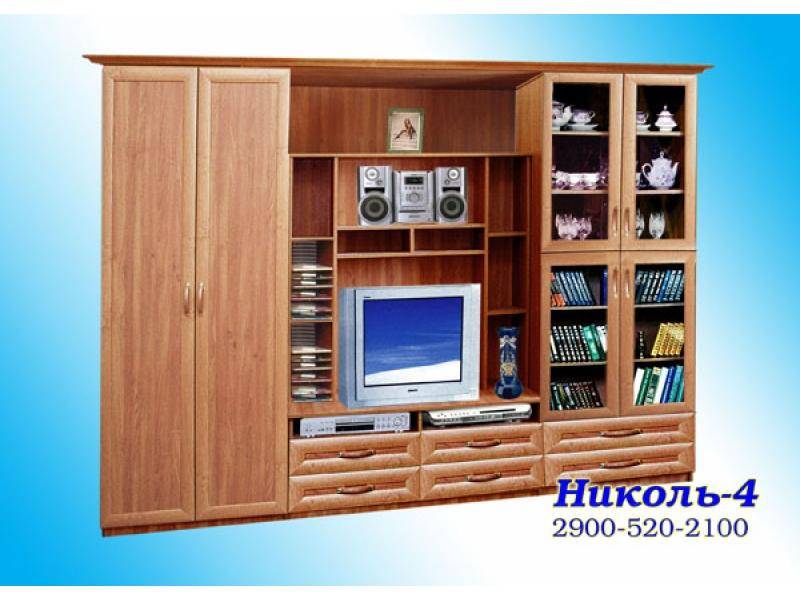 гостиная стенка николь-4 в Кургане