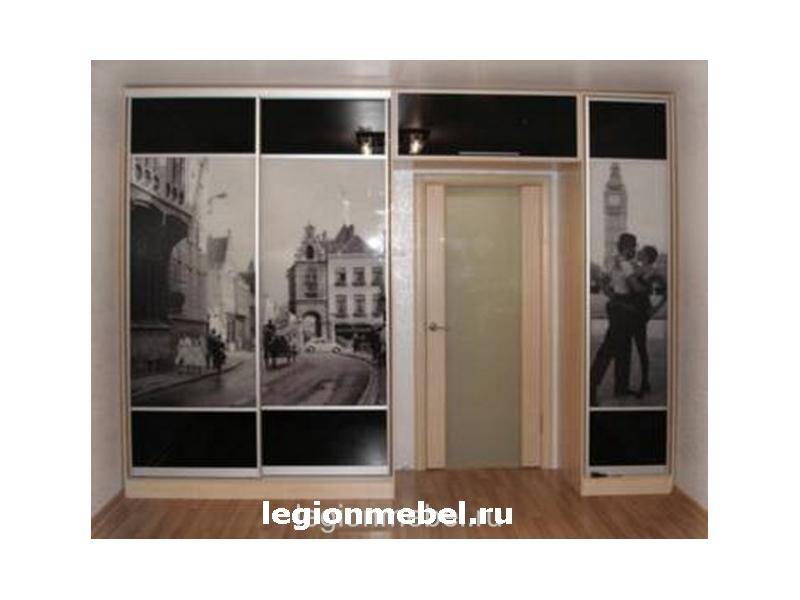 удобный шкаф в спальню с фотопечатью в Кургане