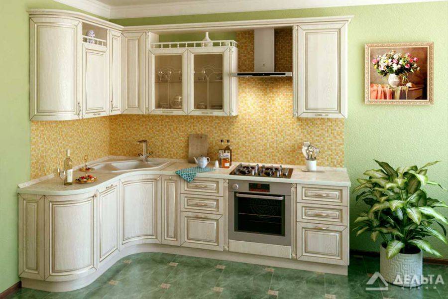кухонный классический гарнитур помпея в Кургане