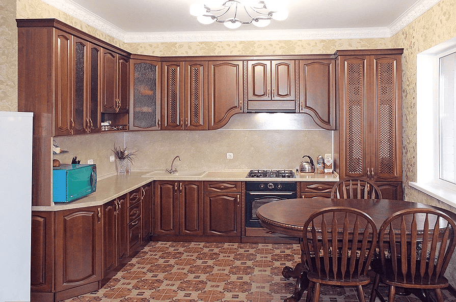 кухня фантазия угловая орех в Кургане