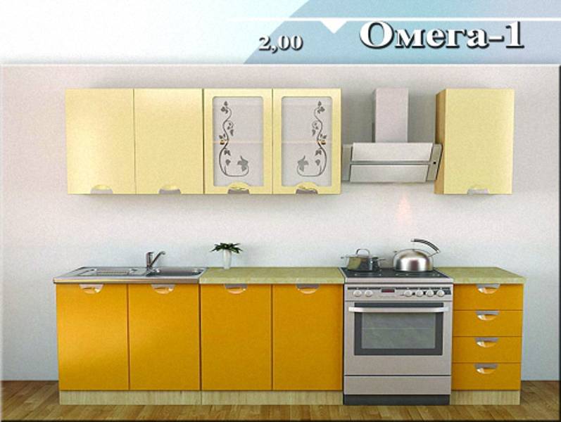 кухонный гарнитур «омега 1» в Кургане