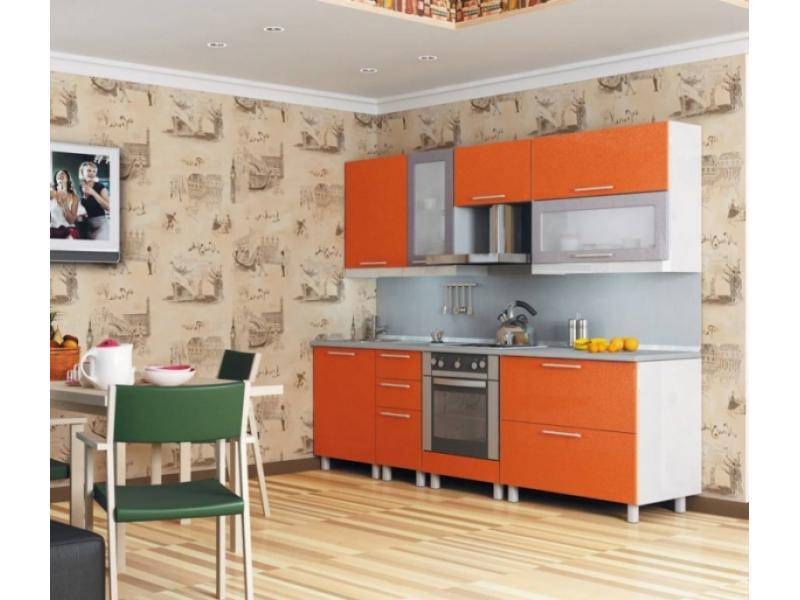 кухня оранжевая в Кургане